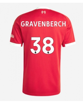 Billige Fotballdrakt Liverpool Ryan Gravenberch #38 Replika Hjemmedrakt 2025-26 Kortermet Billige Fotballdrakt Liverpool Ryan Gravenberch #38 Replika Hjemmedrakt 2025-26 Kortermet